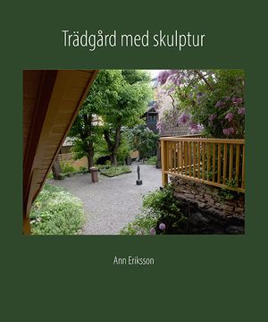 Omslag för Trädgård med skulptur